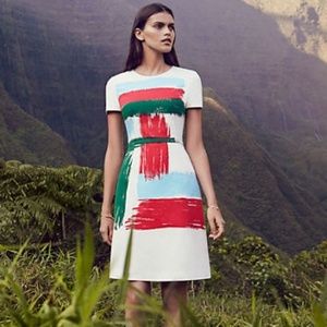 Lands' End Canvas Short Sleeve A-line Dress